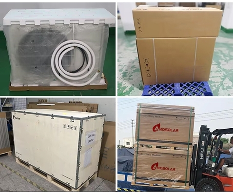 9000btu 12000btu 18000btu 24000btu 태양광 패널과 함께 가정용 태양광 에어컨