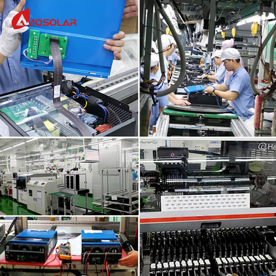 OEM 지원 아모솔라 5kw 48v 오프 그리드 태양 시스템 와이파이 및 Mppt 충전기 13KG