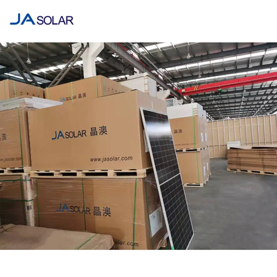 JA 태양 전지 패널 460 와트 550W 540W 태양광 PV 모듈 166mmx166mm 셀 크기
