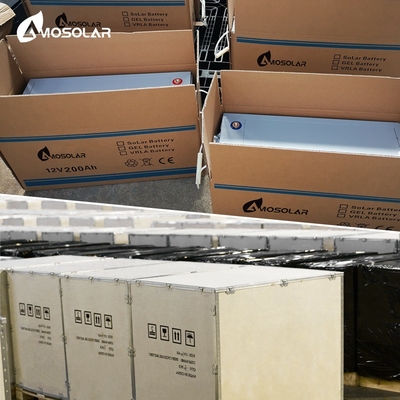 250ah 12v 밀폐 된 납 산성 배터리 태양 에너지 시스템에서 오래 지속되고 신뢰할 수 있습니다