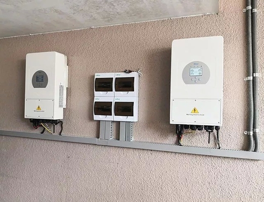 10kw 3단계 출력 태양 전기 시스템 하이브리드 인버터 380v