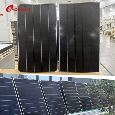 108 셀 6x18 반 셀 모든 블랙 모노 태양 전지 400W 405W 410W 415W 420W
