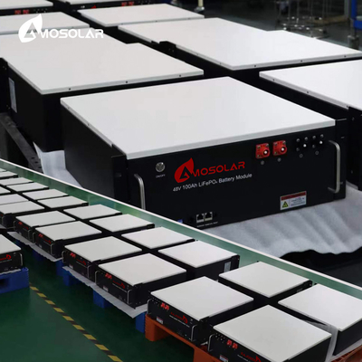3.2 볼트 명소 전압 LiFePO4 배터리 100AH Amosolar 5KW 8KW 10KW 48v 리?? 이온