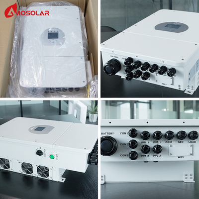 6500Wp 최대 PV 배열 전력 DC/AC 인버터 하이브리드 태양광 인버터 5kw SUN-5K-SG01LP1