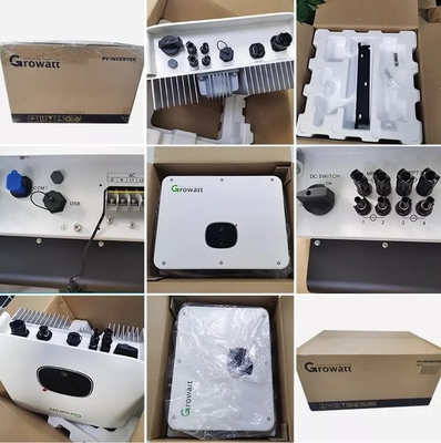 30KW 33KW 36KW 40KW 3단계 그리드 타이 인버터 3 MPPT 추적기와 29.5KG 무게