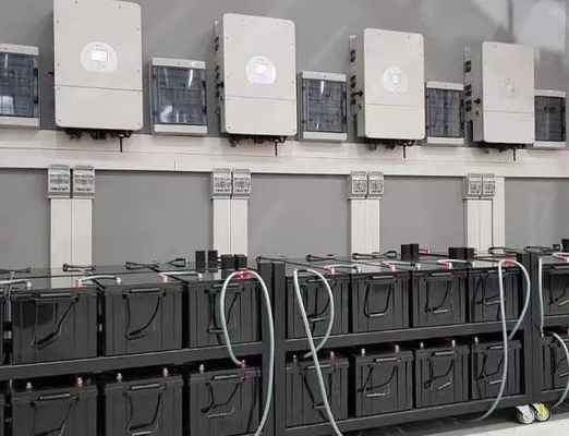 데이 12kw 16kw 단전기 하이브리드 태양광 저장 시스템 저전압 리?? 배터리