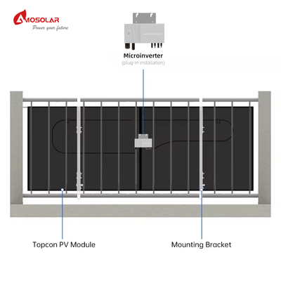 시스템 통합 집용 600W 800W 1000W PV 태양 전기 하이브리드 시스템 통합