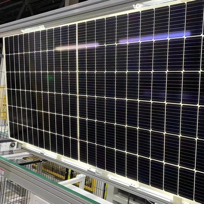 500w 550w 555w의 Amosolar 지상 장착 브래킷으로 태양 전지 시스템을 업그레이드