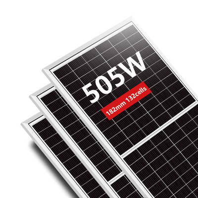 500W 태양 전지 패널 505W 495W 500W PV 모듈 21.25% 효율성 및 CE 승인