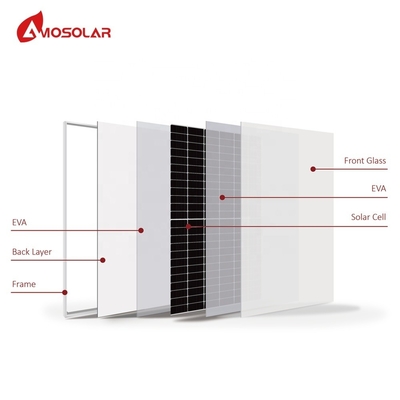 IP68 등급 연결 상자 540W 550W 560W 530W 에너지 힌글 모노 크리스탈린 태양 패널