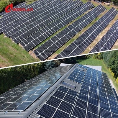 맞춤형 장착 구조와 오프 그리드 기능을 갖춘 Amosolar 3kw 태양 에너지 시스템