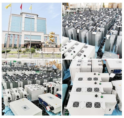 Deye 5kw 6kw 8kw 10kw 12kw EU 버전 EU 시장용 3단계 저전압 인버터