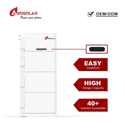 Amosolar LFP 가정용 태양 에너지 저장 시스템 ESS용 태양 리?? 배터리 고전압 IP65