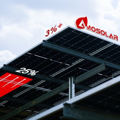182mmx182mm 하프 셀 모노 태양 전지 패널 550w 575W 580W 590W 700w N형 주택 지붕
