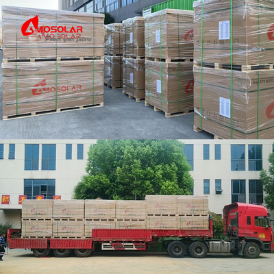182mm 반전지 N형 모노 태양광 PV 모듈 570W 580W 590W IP68 융합 박스