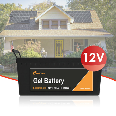 아모솔라 12V 24V 50Ah 100Ah 150Ah 200Ah 250Ah 500Ah 젤형 배터리 OEM/ODM 허용