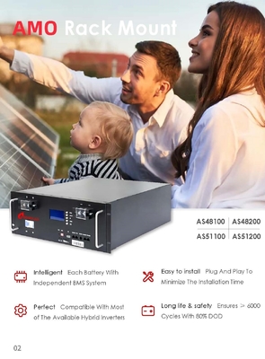 48V/51.2V 리?? 배터리 팩으로 에너지 저장 시스템의 잠재력을 발휘하세요
