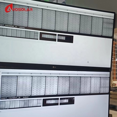 아모솔라 440W 450W 460W 1000W 단 결정 태양 전지 패널 IP68 등급 연결 상자