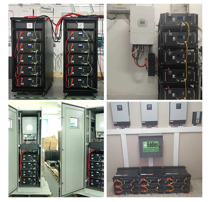 전기 에너지 10 Wh 6000 깊은 사이클 12V 24V 48V 51.2V 10kwh Lifepo4 배터리 팩