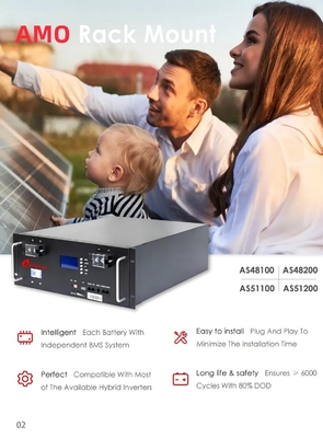 5kwh 10kwh 15kwh 100Ah 용량 가구 스마트 에너지 저장 리?? 배터리