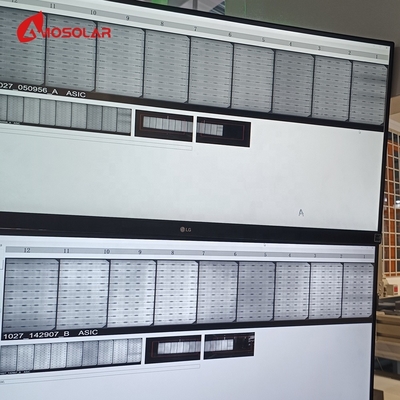 EU 재고 400w 430w 450w 500w 550w 모든 검은색 태양 전지 패널 21.3% 패널 효율