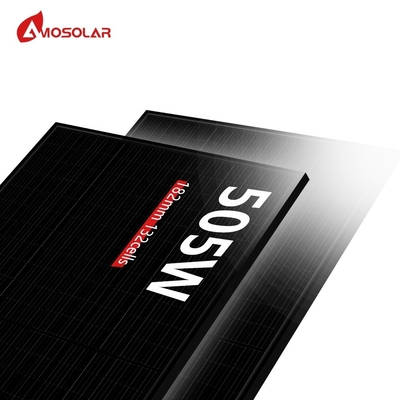 460W 480W 500W 550W 580W 650W CE TUV INMETRO ETL 인증과 함께 검은색 태양 전지 패널