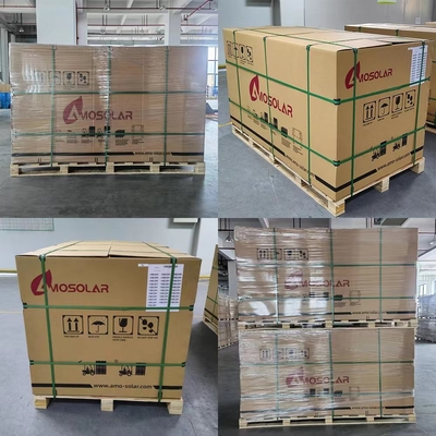 플러그 앤 플레이 디자인과 안오디제 알루미늄 프레임으로 460W Amosolar 태양 전지 패널 키트