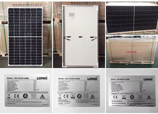 LONGi Himo 7 태양광 전력 모듈 양면 565w 570w 575w 580w 590w 595w 태양광 패널