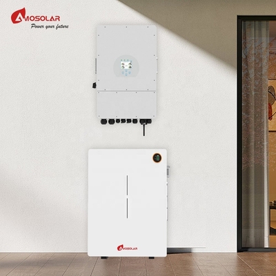 네트워크 밖 가정용 에너지 저장 시스템 5kWh 리프포4 배터리 RS485 통신 포트