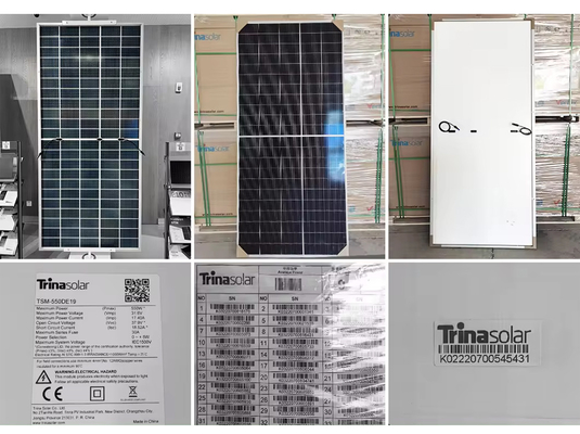 모노 태양 전지 패널 650W 660W 670W 645W 655W EU 창고 내 트리나 태양 전지 패널