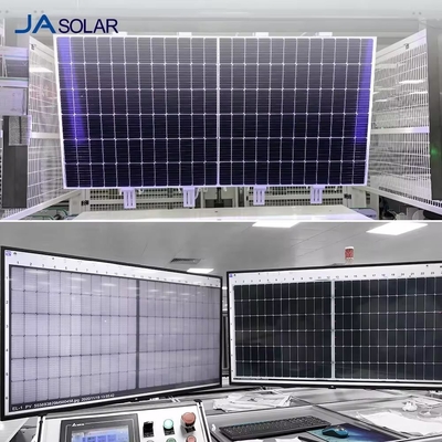 트리나 JA 440w 450w 455w 460w 570w 575w 580w N형 프로젝트용 양면 태양 전지 패널