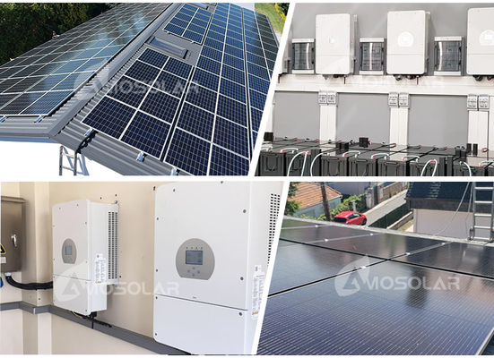 3단계 Deye 하이브리드 인버터 5kw 6kw 8kw 10kw 12kw 380V VDE-AR-N-4105 인증