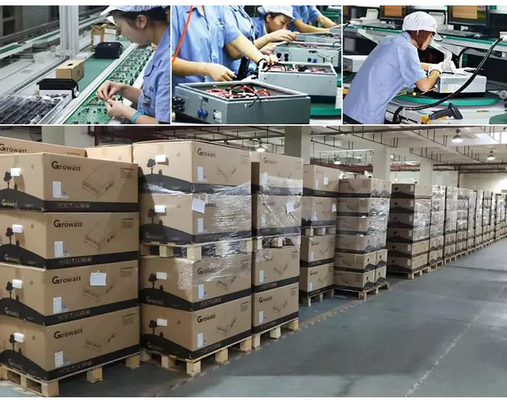 데이유럽 창고 5kw 6kw 8kw 단일 단계 220v 하이브리드 인버터