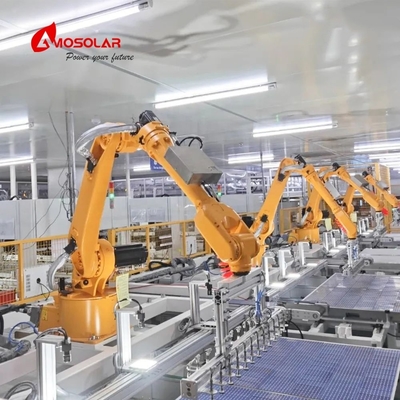 565w 570w 575w 580w 585w 590w Amosolar의 가정용 전기용 N형 모노 태양 전지 패널