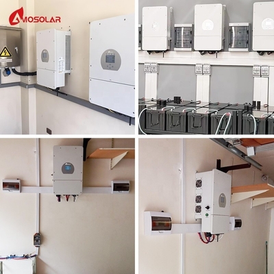 단일 단계 문자열 태양 전지 인버터 6kw 220V/230V/240V 출력 및 태양 전지 변환