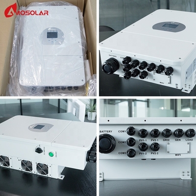 단일 단계 문자열 태양 전지 인버터 6kw 220V/230V/240V 출력 및 태양 전지 변환
