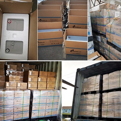 아모솔라 태양 전지 12V 젤 100Ah 150Ah 200Ah 250Ah 방온 저장