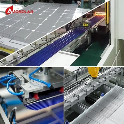 4mm2 IEC 케이블 크기 330w 340w 350w 400w 가정용 전기 시스템용 태양광 PV 패널