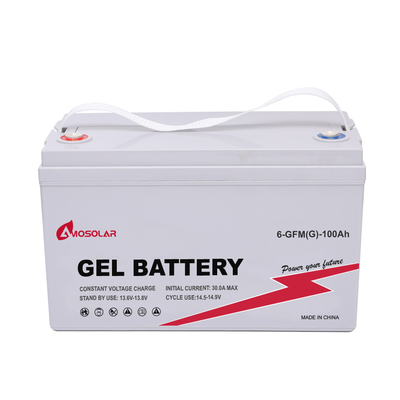 태양 전지 패널 및 가정 인버터 저장용으로 Amosolar Gel 배터리 12V 200AH 250AH 300AH
