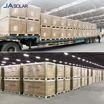 CE TUV IEC 인증을 받은 450W Ja 반전지 단전지 태양 전지 패널