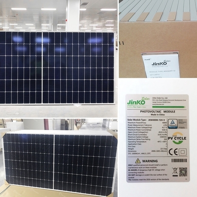 고 투명성 태양 유리 2.0mm Jinko N형 565W 570W 575W 580W 양면 PV 모듈