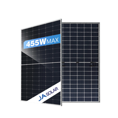 JA 태양광 430W 440W 445W 455W 양면 PV 모듈 첨단 태양광 발전 기술