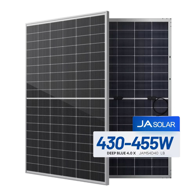 JA 태양광 쌍면 태양광 패널 455w 가정용 태양광 설비에 가장 좋은 PV 모듈