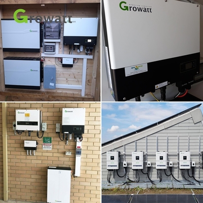 스팟 스톡 5. 5KW 하이브리드 인버터 와이파이 MPPT 컨트롤러와 리?? 배터리
