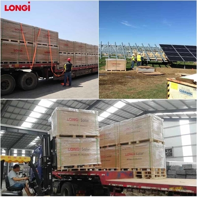 N 타입 580W 585W 570W 양면 PV 모듈 EU 주식 패널 크기 2278*1134*30mm