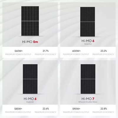 롱기 하이-모6 435w 440w 445w 단면화력 전원 모듈 182mmx182mm 가정용 PV 태양광 시스템