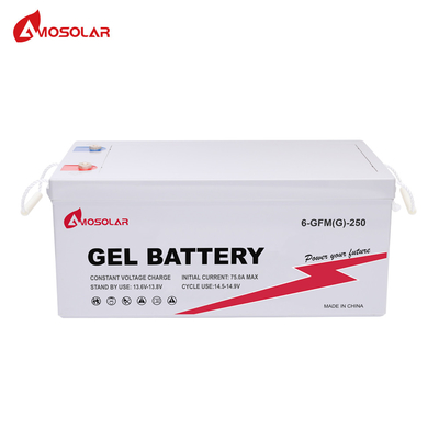 330*173*212mm 딥 사이클 젤 태양 전지 12V 100AH 200AH 250AH