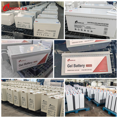아모솔러 베스트 젤 배터리 배용 태양 저장장치 250Ah/200Ah/100Ah 12V/24V/36V/48V