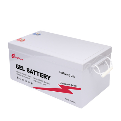 백업 전력 에너지 저장 시스템용 Amosolar Deep Cycle Gel 태양 전지 12V100AH