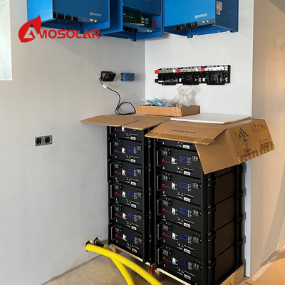 보트 Amosolar 48V 100Ah 200Ah 랙 마운트 Lifepo4 배터리 궁극적인 전력 솔루션